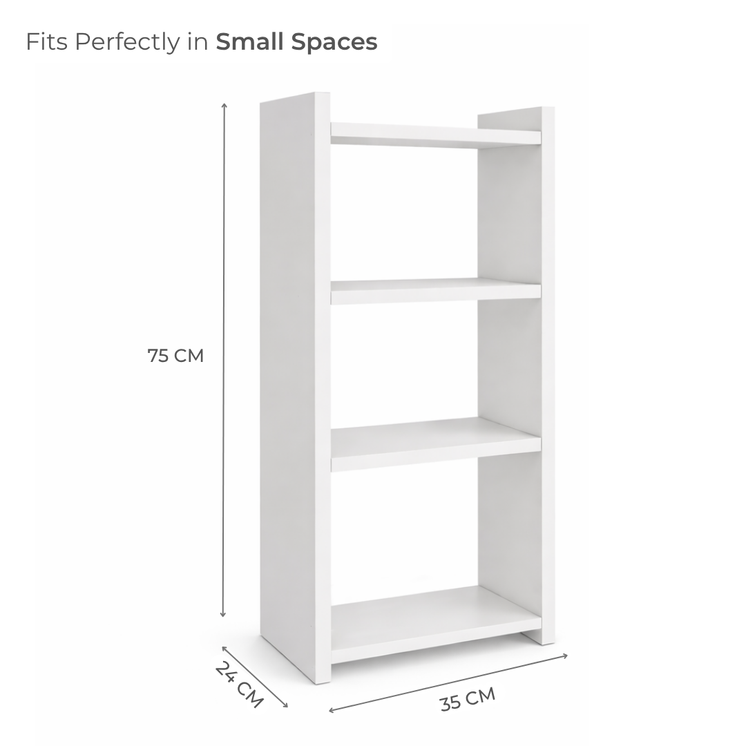 Book Rack · 3-tier — dimension diagram