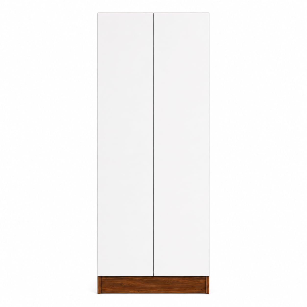 Wardrobe · 2-door, 5 shelves — Dual-tone finish
